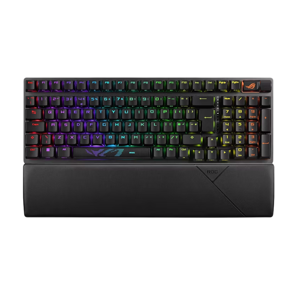 ASUS ROG STRIX SCOPE II 96 RGB Wireless Mechanical Gaming Keyboard Arabic - Black