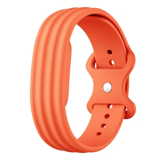 Silicone Replacement Straps for Google Fitbit Air – Bright Orange