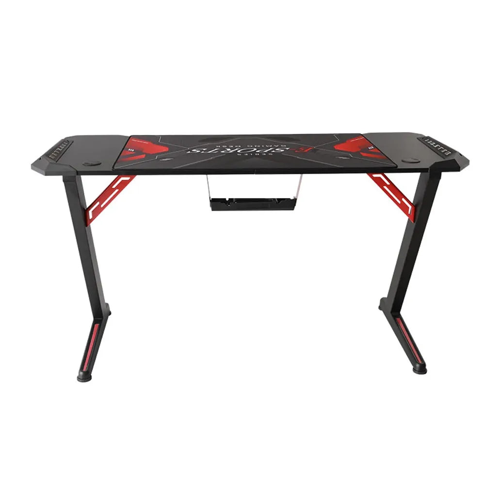 Gamvity Z Shaped Gaming Desk 1200*600 - Carbon Fiber Black