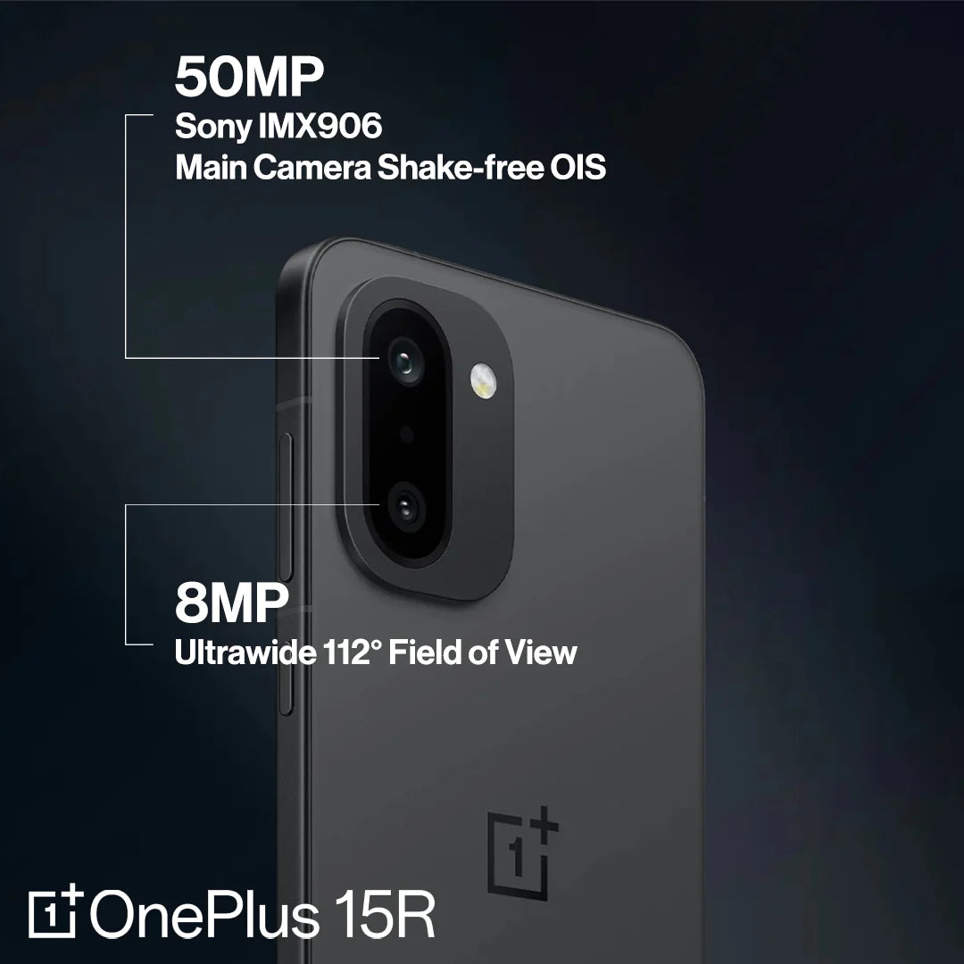 ONEPLUS 15R 512GB Charcoal Black