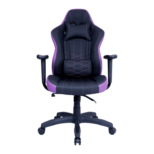Cooler Master Caliber E1 Gaming Chair - Purple and Black