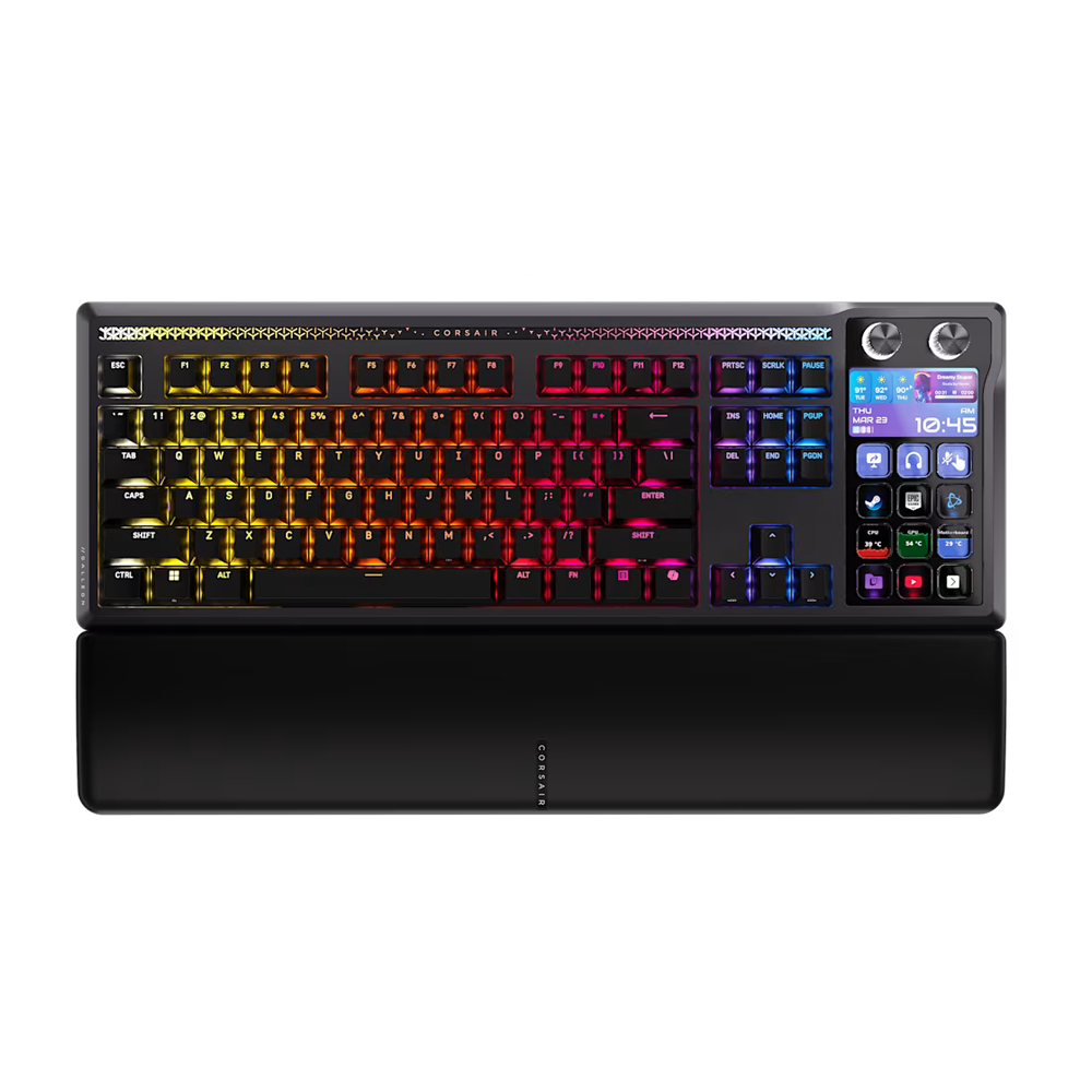 CORSAIR GALLEON 100 SD Stream Deck Integrated Wired Mechanical Keyboard - Black
