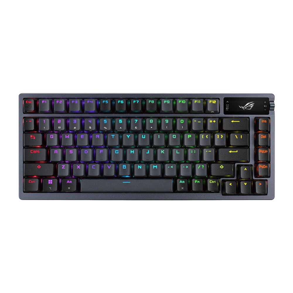ASUS ROG AZOTH 75% RGB Wireless DIY Mechanical Gaming Keyboard - Black