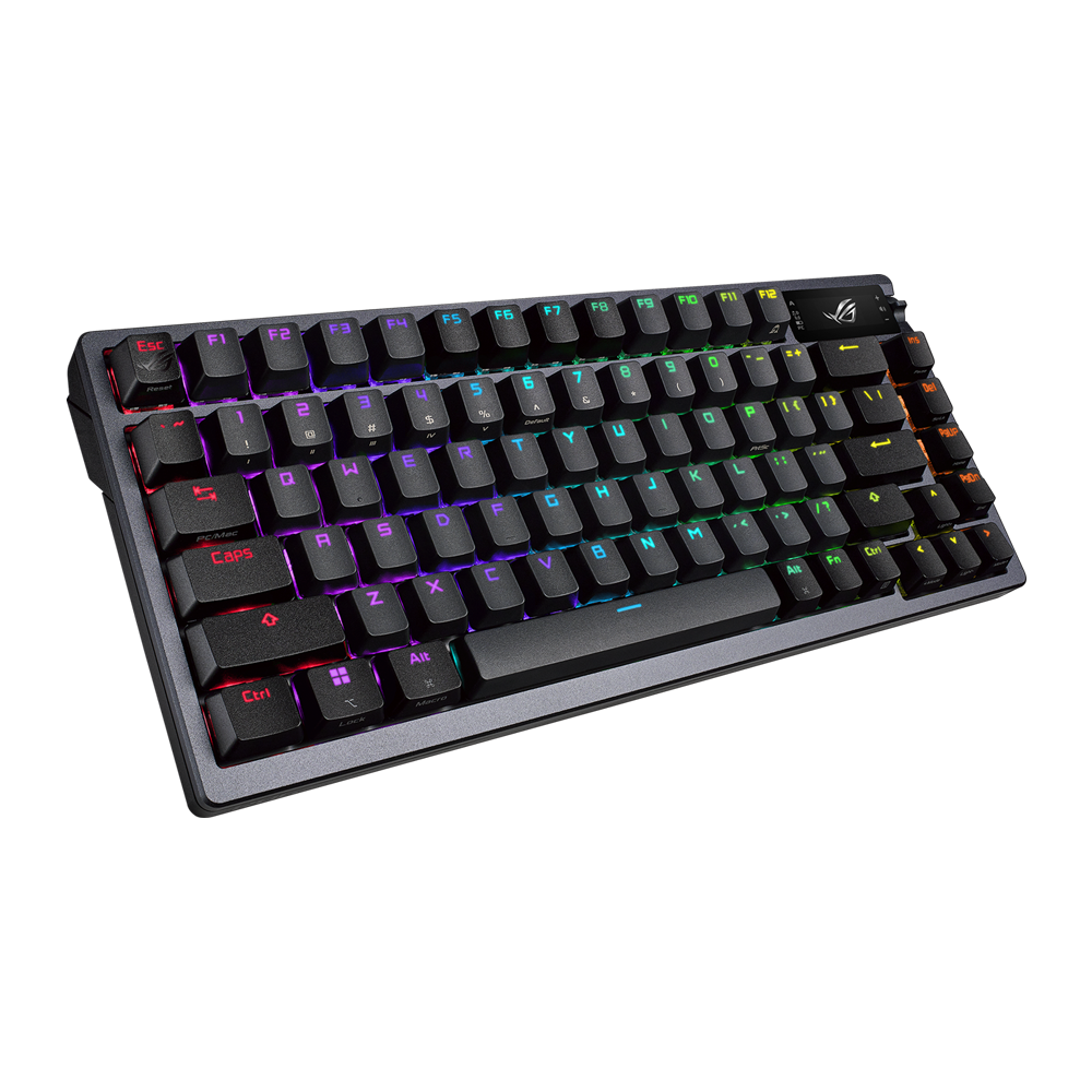 ASUS ROG AZOTH 75% RGB Wireless DIY Mechanical Gaming Keyboard - Black