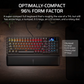CORSAIR GALLEON 100 SD Stream Deck Integrated Wired Mechanical Keyboard - Black