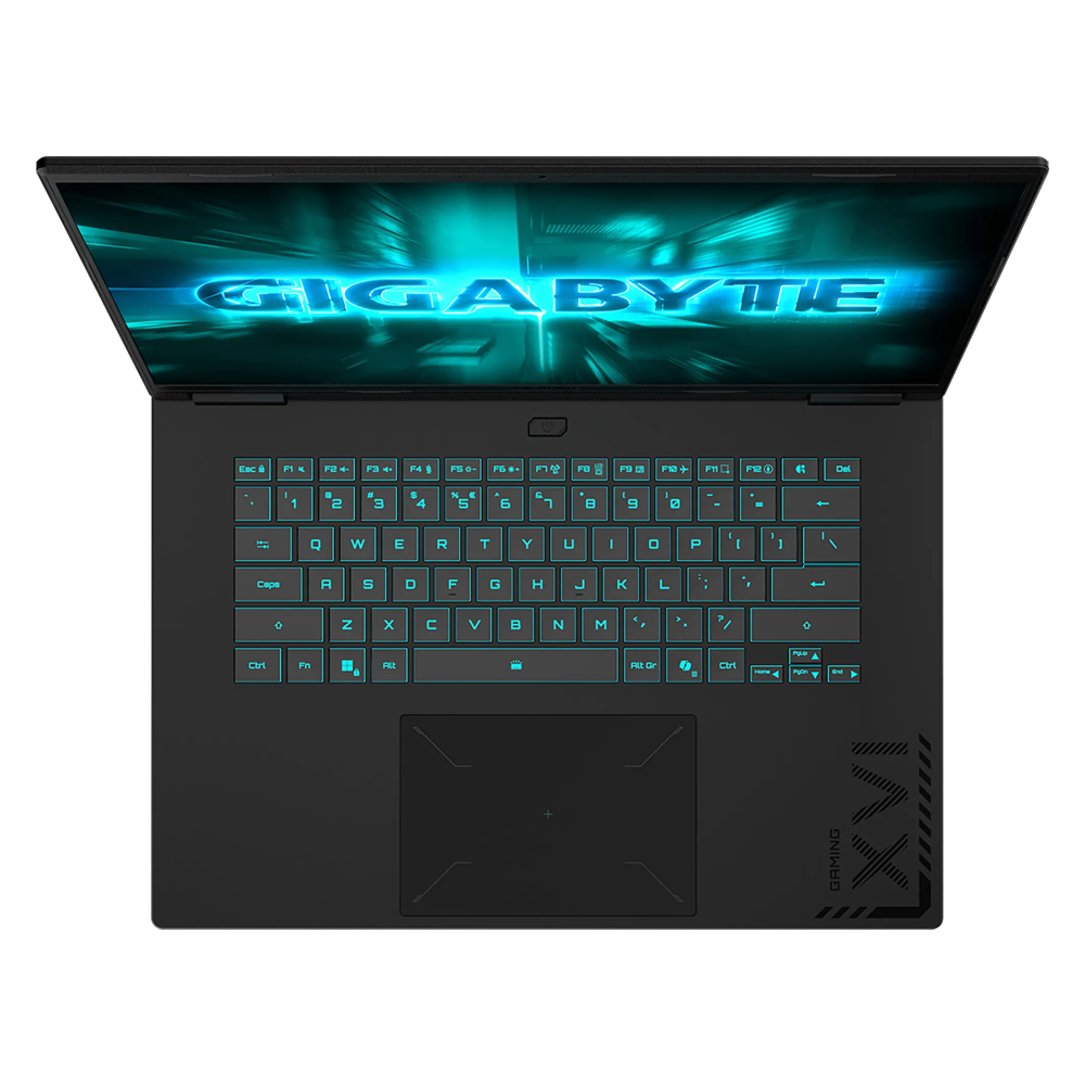 GIGABYTE GAMING A16 laptop Black (16 Inch, i7 13Th Gen, 16GB DDR5, M.2(PCIe)1TB SSD, FHD+, RTX 5060 8GB, AR KB) with Win 11 Home