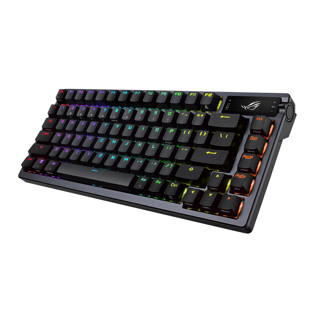 ASUS ROG AZOTH 75% RGB Wireless DIY Mechanical Gaming Keyboard - Black