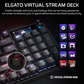 CORSAIR GALLEON 100 SD Stream Deck Integrated Wired Mechanical Keyboard - Black