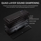CORSAIR GALLEON 100 SD Stream Deck Integrated Wired Mechanical Keyboard - Black