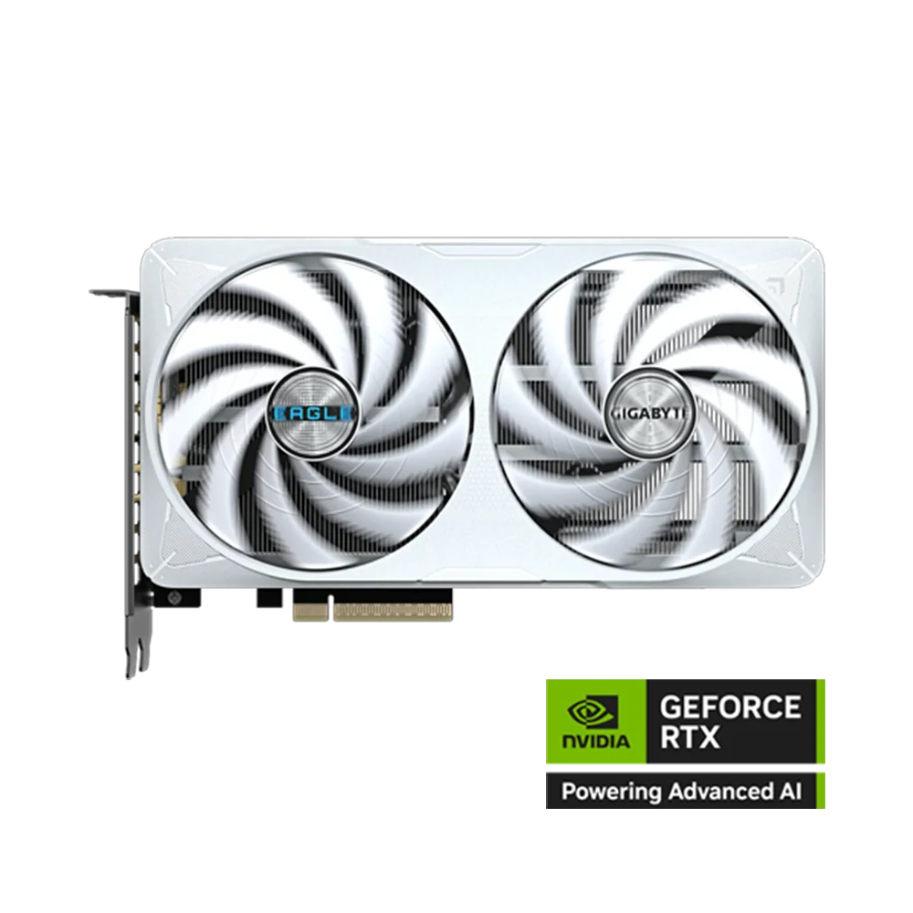 GIGABYTE Nvidia GeForce RTX 5060 Ti EAGLE OC ICE 8GB Graphic Card - White