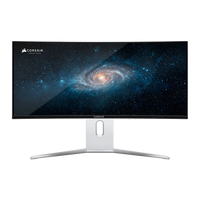 CORSAIR XENEON 34 Inch 240Hz WQHD HDMI 2.1 0.03ms QD-OLED Curved Gaming Monitor - White