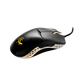 DUCKY FEATHER RGB Wired Huano Blue Switches Lightweight Gaming Mouse - Black/White
