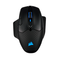 CORSAIR ICUE DARK CORE PRO RGB Wireless Gaming Mouse - Black