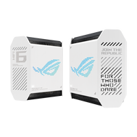ASUS ROG Rapture GT6 Whole Home Mesh Wi-Fi 6 2-Pack System - Moonlight White