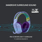 Logitech G733 Lightspeed RGB Wireless Gaming Headset - LILAC