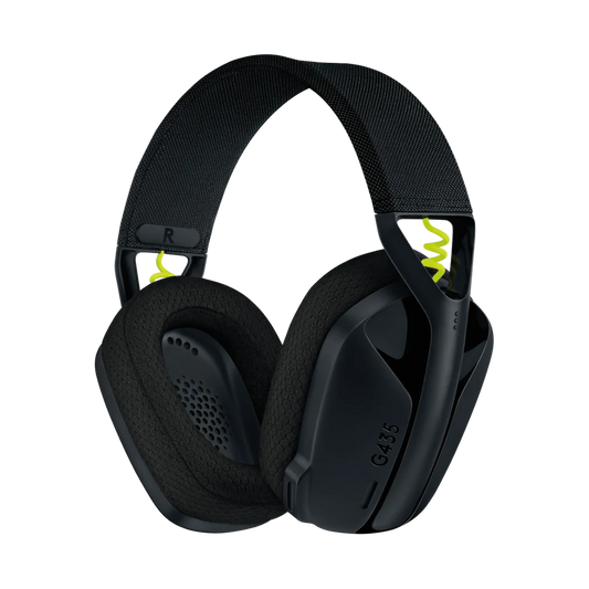 Logitech G435 LIGHTSPEED Wireless Gaming Headset - Black/Neon Yellow