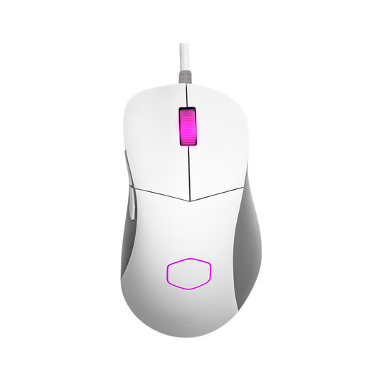 COOLER MASTER MM730 RGB Wired Gaming Mouse - White Matte