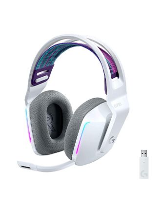 Logitech G733 Lightspeed Wireless RGB Gaming Headset-White