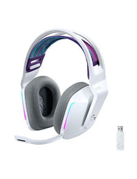 Logitech G733 Lightspeed Wireless RGB Gaming Headset-White
