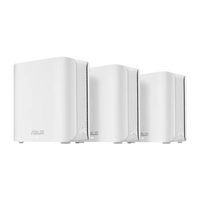 ASUS ZenWiFi BD4 Dual-band WiFi 7 (802.11be) AiMesh Extendable Router - 3Pack - White