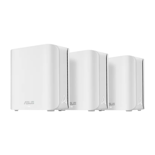ASUS ZenWiFi BD4 Dual-band WiFi 7 (802.11be) AiMesh Extendable Router - 3Pack - White