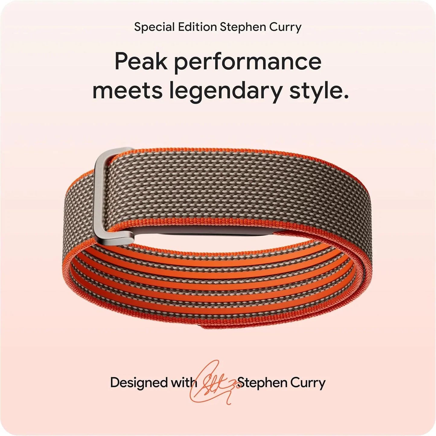 Google Fitbit Air Special Edition - Designed with Stephen Curry