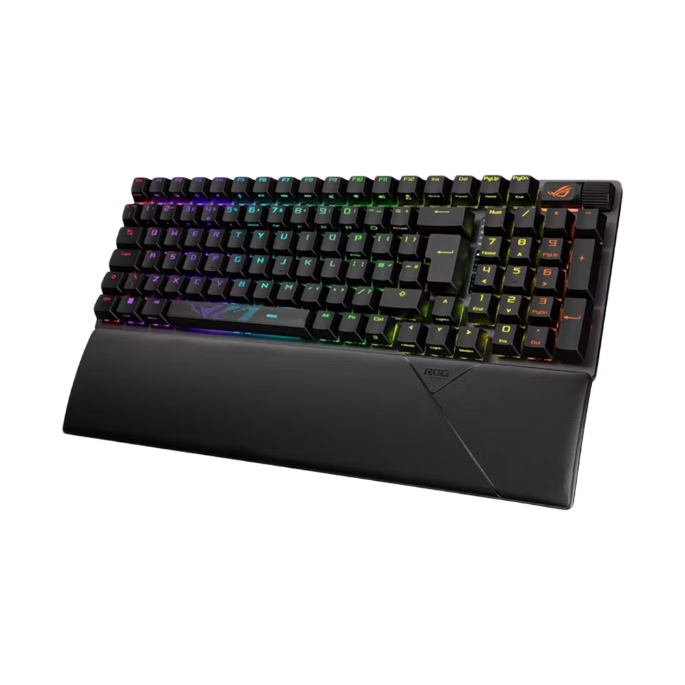 ASUS ROG STRIX SCOPE II 96 RGB Wireless Mechanical Gaming Keyboard Arabic - Black