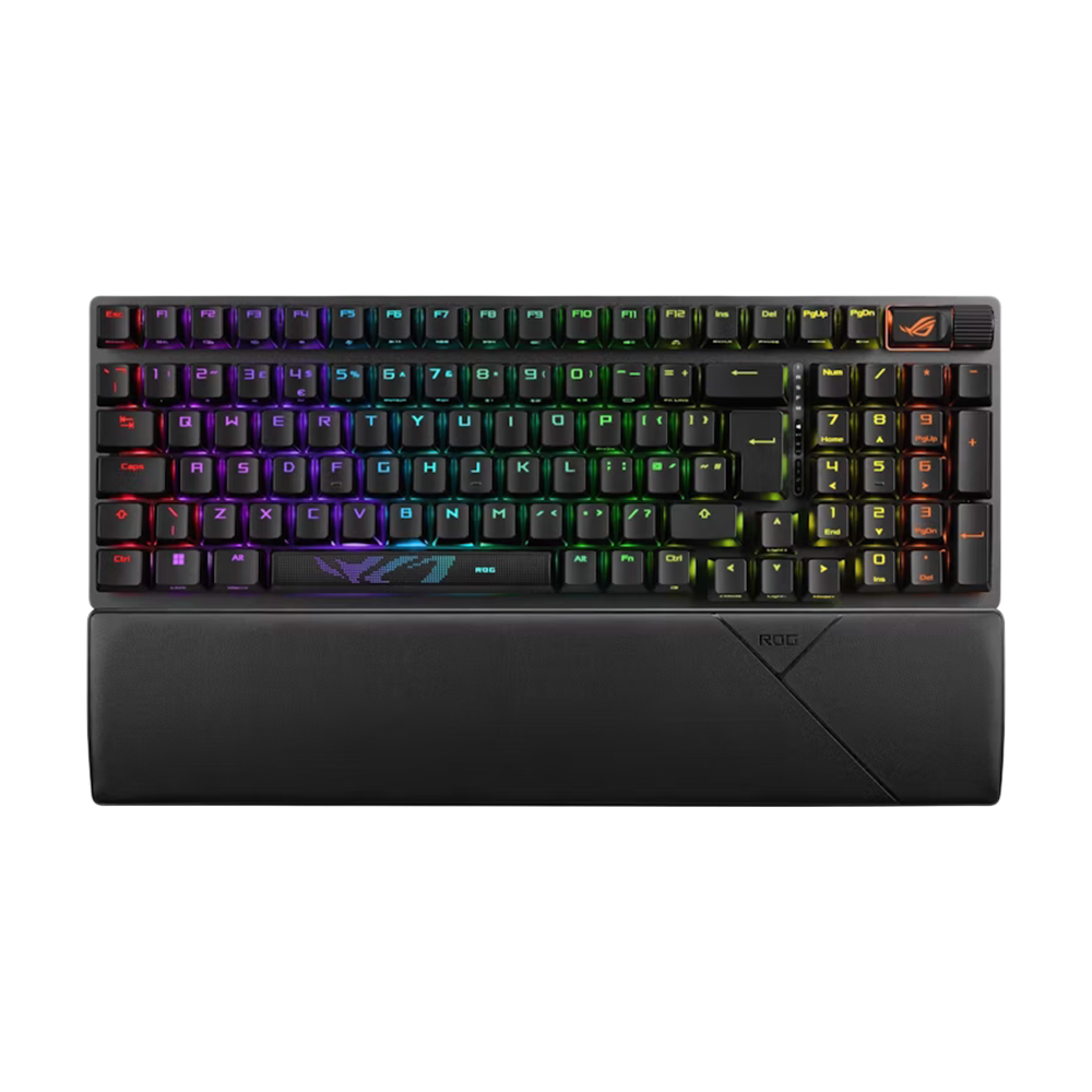 ASUS ROG STRIX SCOPE II 96 RGB Wireless Mechanical Gaming Keyboard Arabic - Black