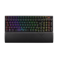 ASUS ROG STRIX SCOPE II 96 RGB Wireless Mechanical Gaming Keyboard Arabic - Black