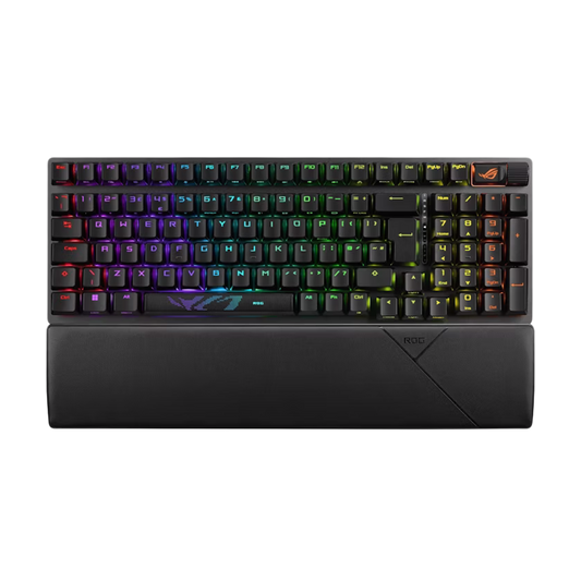ASUS ROG STRIX SCOPE II 96 RGB Wireless Mechanical Gaming Keyboard Arabic - Black