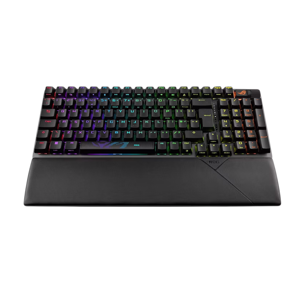 ASUS ROG STRIX SCOPE II 96 RGB Wireless Mechanical Gaming Keyboard Arabic - Black