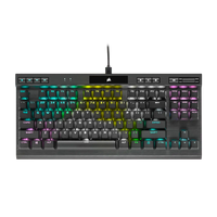 CORSAIR K70 RGB Wired TKL Champion Series Mechanical Gaming Keyboard - Black