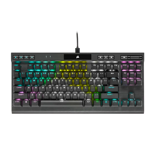 CORSAIR K70 RGB Wired TKL Champion Series Mechanical Gaming Keyboard - Black