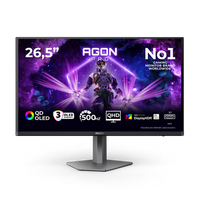 AOC AG276QKD2 27 Inch 500Hz QHD HDMI 2.1 0.03ms QD-OLED Gaming Monitor - Black
