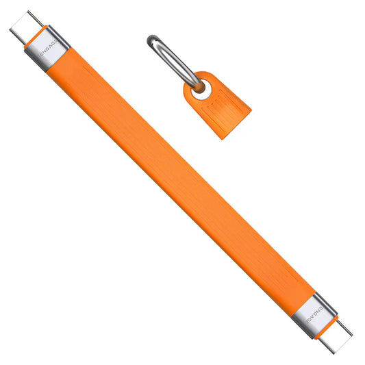 iEngage Pd 240W USB-C To USB-C Cable (40Gbps/8K) USB 4.0 (Orange)