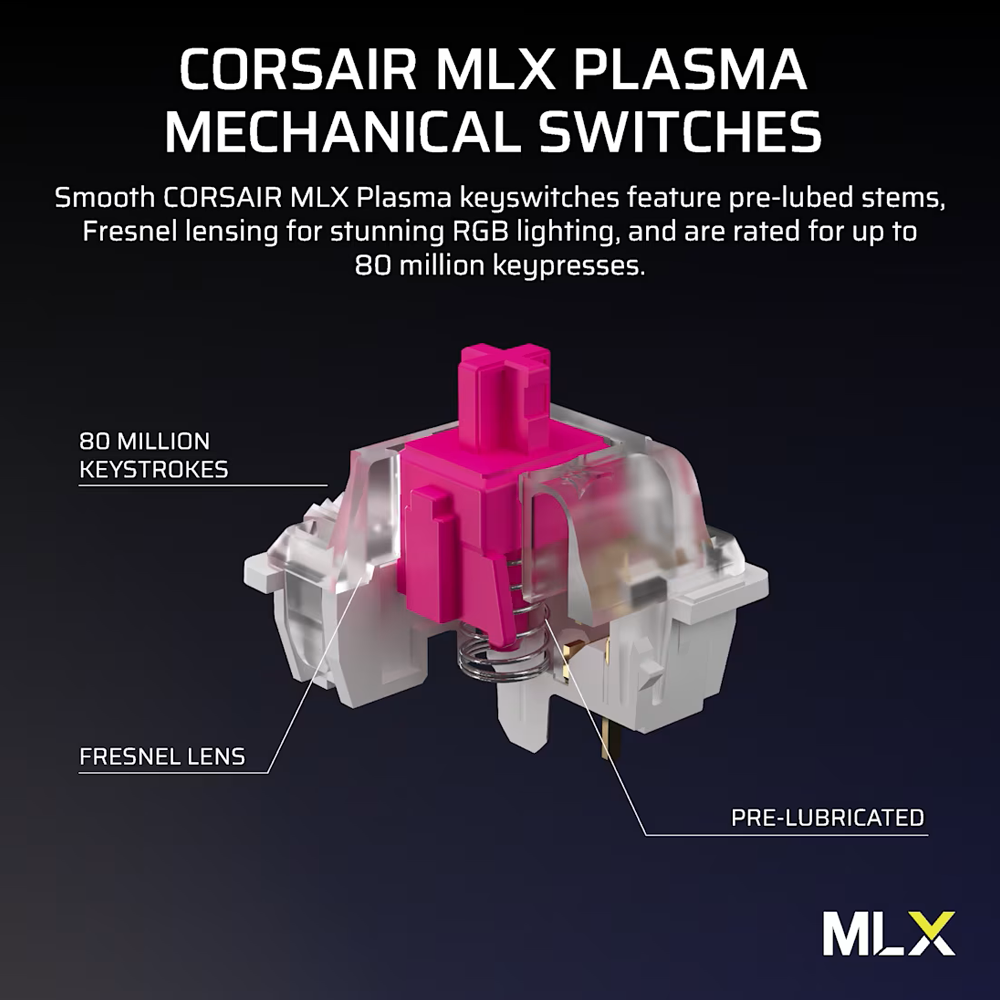 CORSAIR VANGUARD 96 Wirless Mechanical Gaming Keyboard - Black