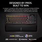 CORSAIR VANGUARD 96 Wirless Mechanical Gaming Keyboard - Black