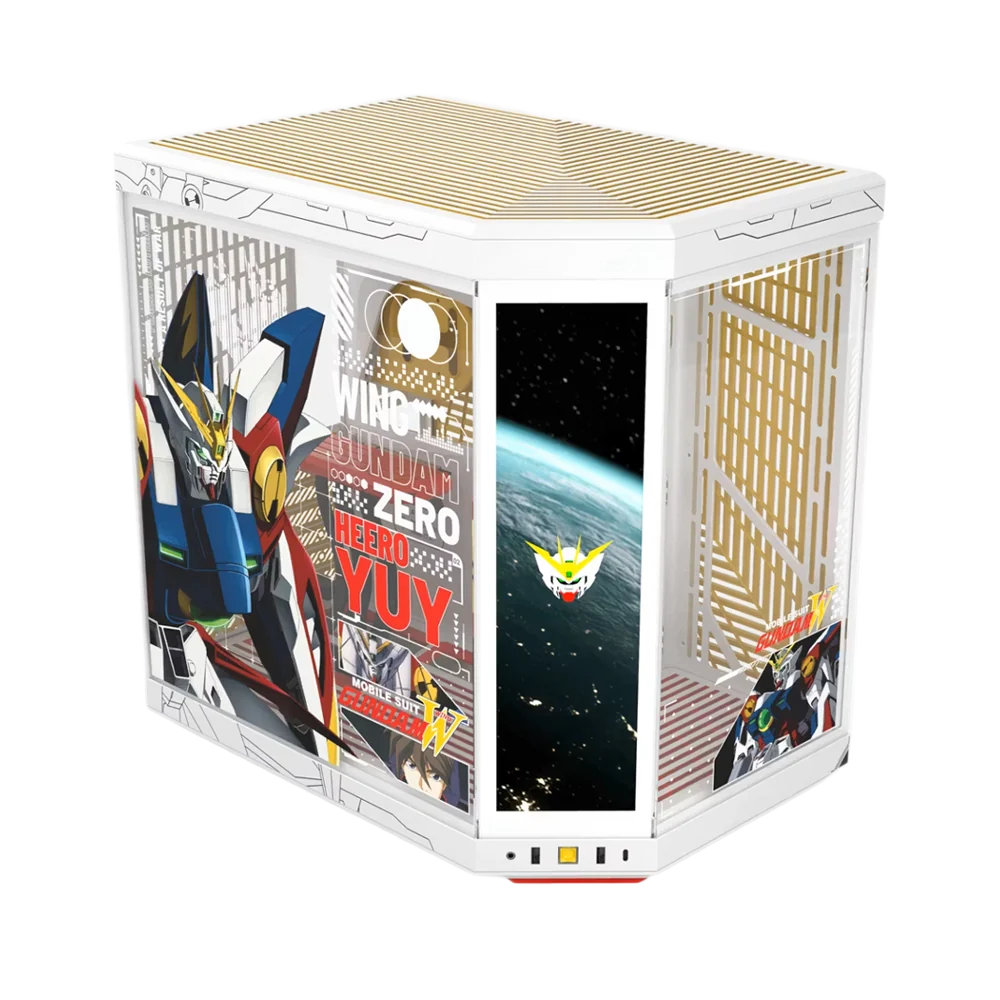 HYTE Y70 TOUCH INFINITE 14.9 Inch Integrated IPS Touchscreen ATX Case - Gundam Wing