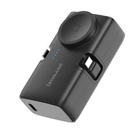 iEngage 5000mAh Powerbank Dual Port 20W Fast Charging Lightning & USB-C With Watch Charging (Black)