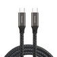 iEngage Pd Threaded 240W Usb-C To Usb-C Cable(40Gbps/8K) E-Mark (2Meter)
