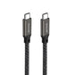 iEngage Pd Threaded 240W Usb-C To Usb-C Cable(40Gbps/8K) E-Mark (2Meter)