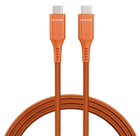 iEngage Fast Charging 240W Usb-C To Usb-C Cable (Orange)