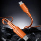 iEngage Fast Charging 240W Usb-C To Usb-C Cable (Orange)