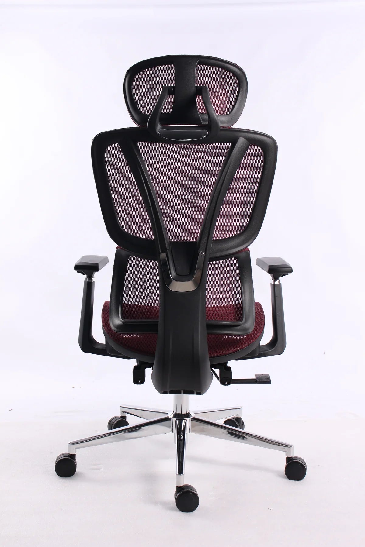 BLACK BULL mesh office and gaming Chair Black / Red
