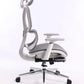 BLACK BULL mesh office and gaming Chair white / Gray