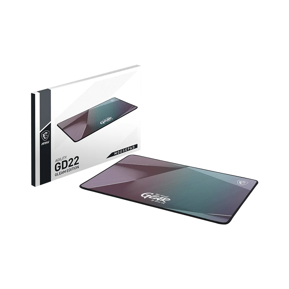 MSI AGILITY GD22 Gleam Edition Gaming MousePad - Black