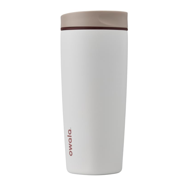 Owala Smoothsip Slider Insulated Travel Coffee Cup 20 Oz  Vanilla Bean