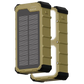 Powerology Solara 20000Mah Ip66 Pd22.5W W/Dual Led Solar Pb-Khaki(6284302755552)