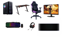 i5 14th Gen-5060 8GB-16GB-512GB-Wifi-Win 11 Pro +(KB,Mouse, Heaset+MP)(Desk+Chair+Monitor)
