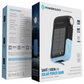 Powerology Sante Solar Power Bank 10000Mah - Black(9904907014676)